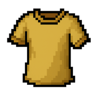 t-shirt in pixel style
