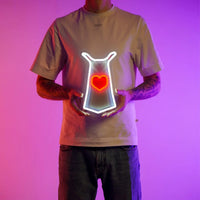 OSRS Hitpoints Skillcape LED neon sign – RuneScape gaming room wall decor