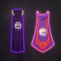 OSRS Rs3 Cooking Cape LED neon sign – RuneScape gaming room wall decor