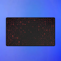 TzHaar lava floor desk mat with OSRS inspired environment design, Old School RuneScape merch mouse pad and a bold gift for gamers