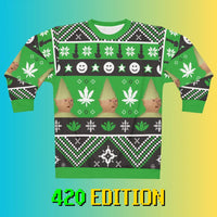 RuneScape 420 all-over print sweatshirt – OSRS funny gaming crewneck merch