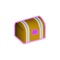 old school runescape chest neon sign