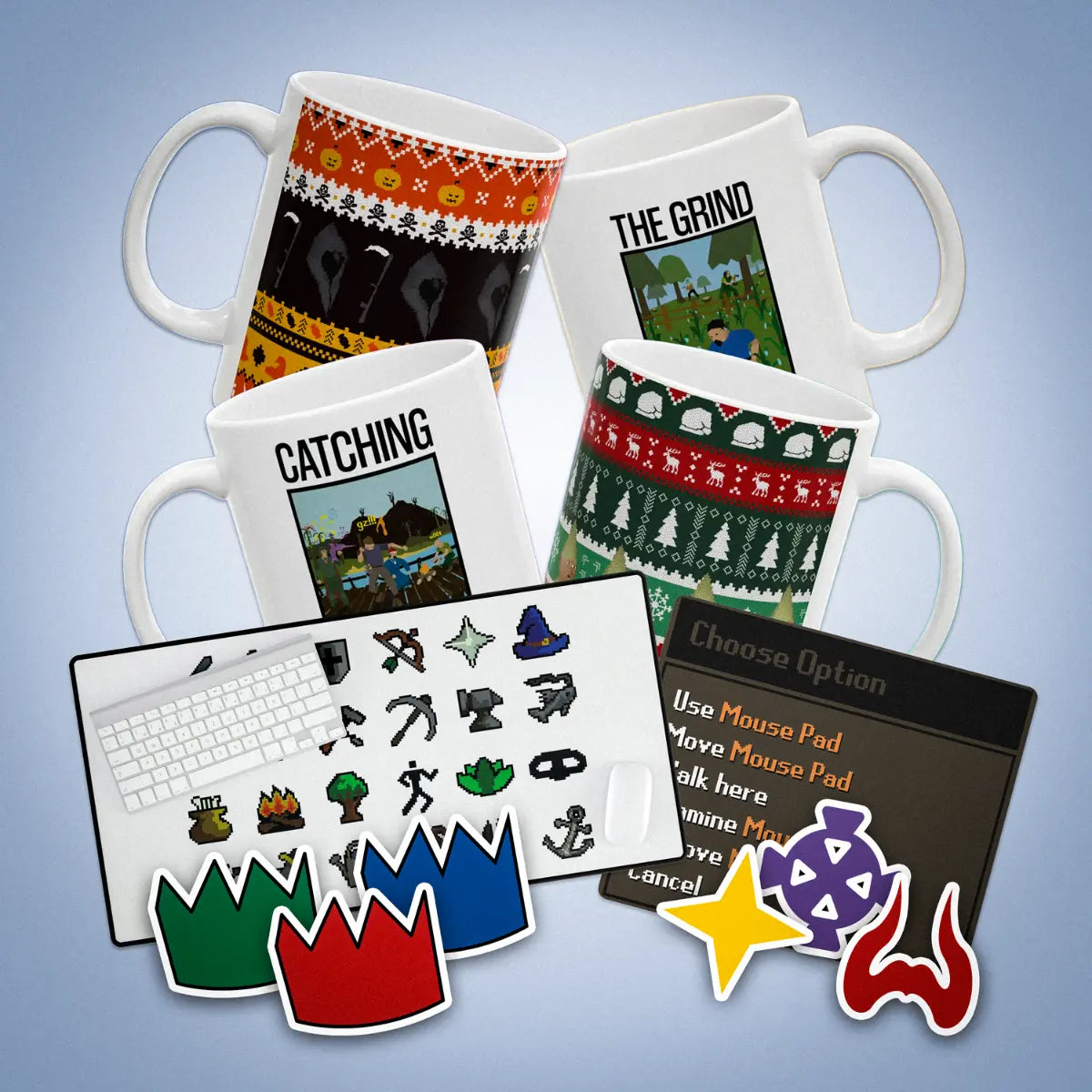 Old School RuneScape Mugs, Blankets, Mousepads & Stickers | OSRS Merch ...