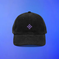 Embroidered “Zaros” Corduroy Cap