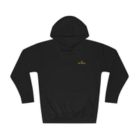 Blue Party Hat Embroidered Hoodie