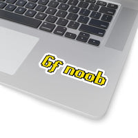 Sticker ,,Gf noob"