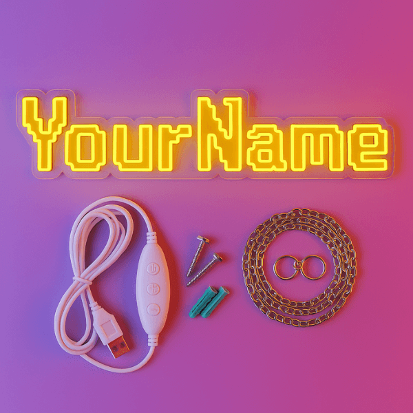 Old School Runescape Custom Text LED Neon Sign | CustomScapeArt