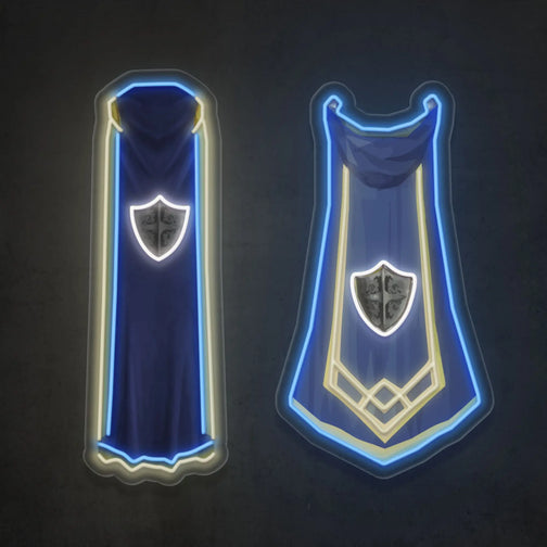 RS3 DEFENCE CAPE LED NEON SIGN