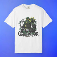 General Graardor GWD Bandos boss RuneScape t-shirt front print, OSRS graphic tee from CustomScapeArt