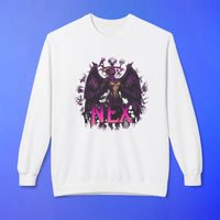 Nex RuneScape sweatshirt front print, GWD boss crewneck featuring Nex artwork, OSRS merch