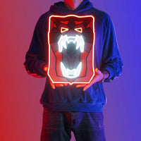 OSRS Dragon Fire Shield LED neon sign – RuneScape gaming room wall decor