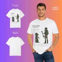 OSRS Karamja t-shirt in white – RuneScape unisex gaming apparel