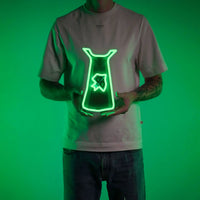 OSRS Ranged Skillcape LED neon sign – RuneScape gaming room wall decor