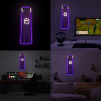 OSRS Rs3 Cooking Cape LED neon sign colour options – custom RuneScape wall art
