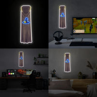 OSRS Rs3 Magic Cape LED neon sign colour options – custom RuneScape wall art