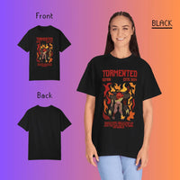 OSRS Tormented Demon t-shirt in black – RuneScape boss graphic gaming apparel