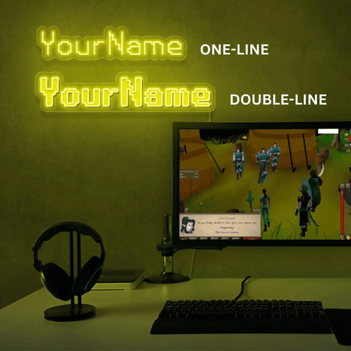 Shop Runescape Text Neon LED Neon Signs Collection Customscapeart shop-runescape-text-neon-led-neon-signs-collection-customscapeart