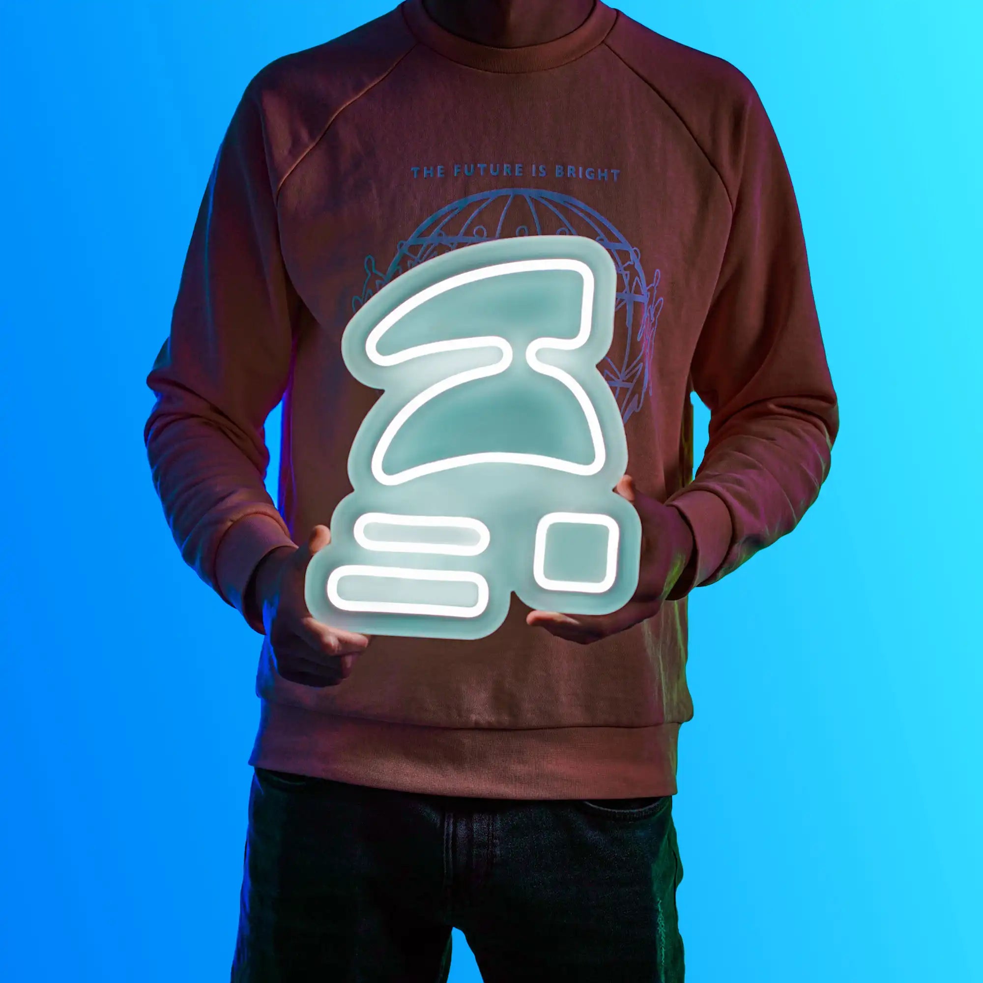 OSRS Ironman & Hardcore LED Neon Sign - Runescape Iron Mode Wall Merch ...