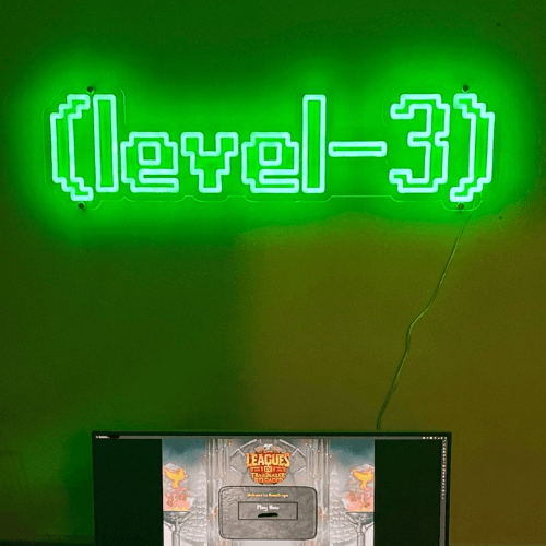 Old School Runescape Doubling GP LED Neon Sign | CustomScapeArt