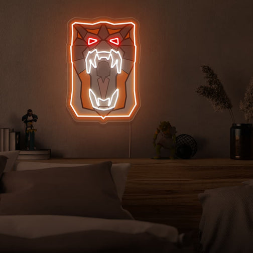 Mount the OSRS Dragon Fire Shield LED neon sign above your bed to infuse your bedroom with a sense of adventure. Featuring the iconic fire shield symbol from the game, this LED neon sign inspires dreams of daring escapades and epic battles in RuneScape. This is a unique gift for your RuneScape buddy, evoking nostalgic memories.