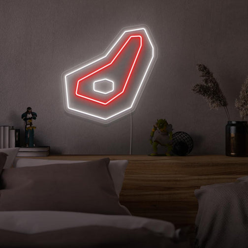 Mount the OSRS Raw Beef LED neon sign above your bed to inspire dreams of culinary adventures in Old School RuneScape. The iconic raw beef item represents the essence of food and sustenance. A perfect addition to any bedroom, this LED neon sign infuses the space with a sense of culinary delight and preparation.