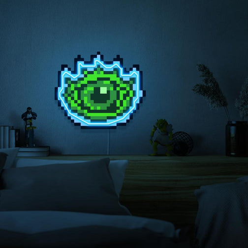 Mount the OSRS Rigour LED neon sign above your bed to inspire dreams of mastering precision and strength in Old School RuneScape. The Rigour prayer icon represents the concept of determination and prowess. A perfect addition to any bedroom, this LED neon sign infuses the space with a sense of focus and determination.