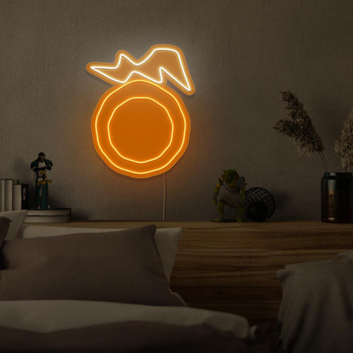 Mount the OSRS Seers Ring LED neon sign above your bed to inspire dreams of magical insight and wisdom in Old School RuneScape. The Seers Ring represents the magical prowess and wisdom of the Seers. A perfect addition to any bedroom, this LED neon sign infuses the space with a sense of enchantment and insight. 